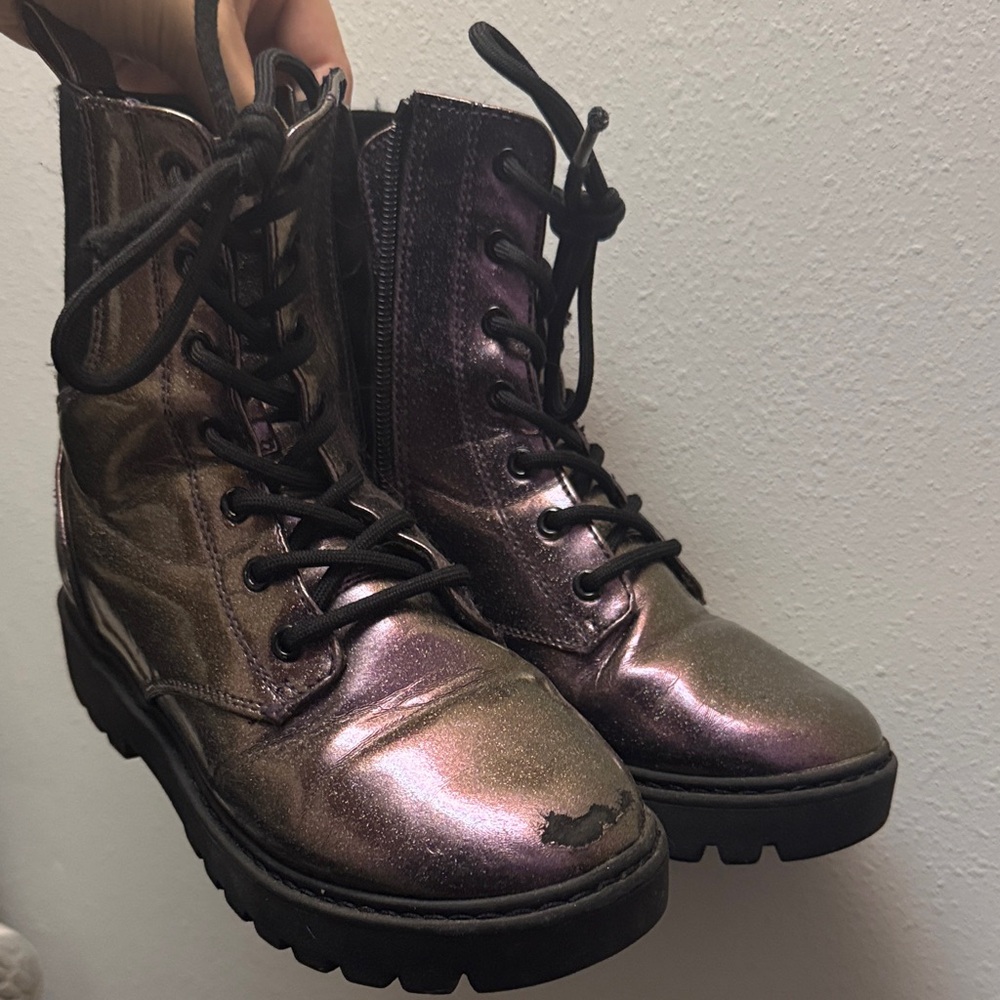 Primark Kids Iridescent Boots